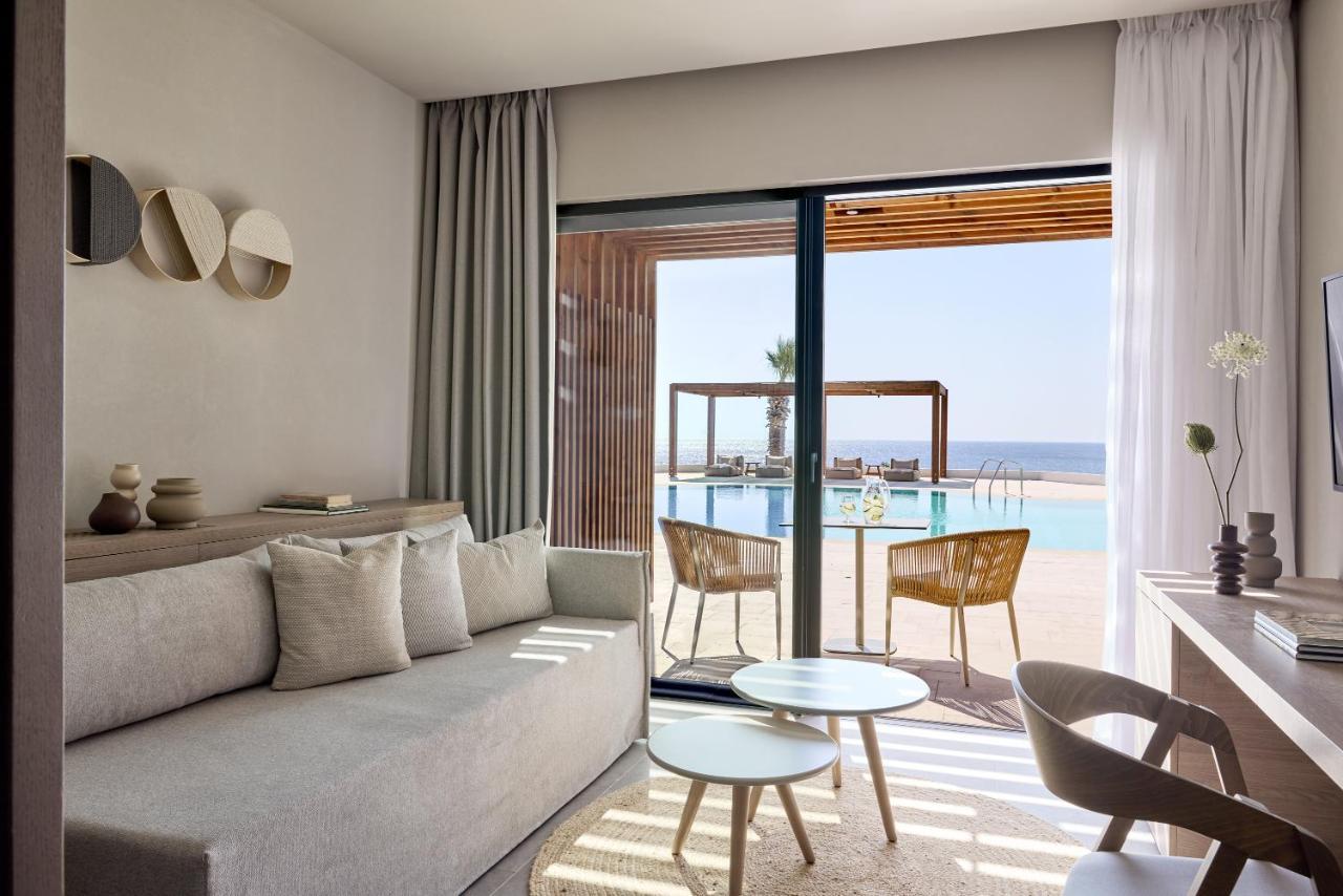Elissa Adults-Only Lifestyle Beach Resort Mourátagas Exterior photo Deluxe Pool View
